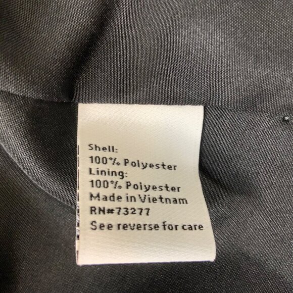 Nine West Leopard print Blazer women’s size small black/gold - Picture 9 of 13